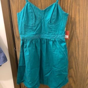 Mossimo Supply Co Turquoise Dress